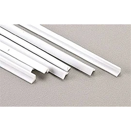 Plastruct 1/8"/3.2mm Styrene Angle 7pcs # AFS-4