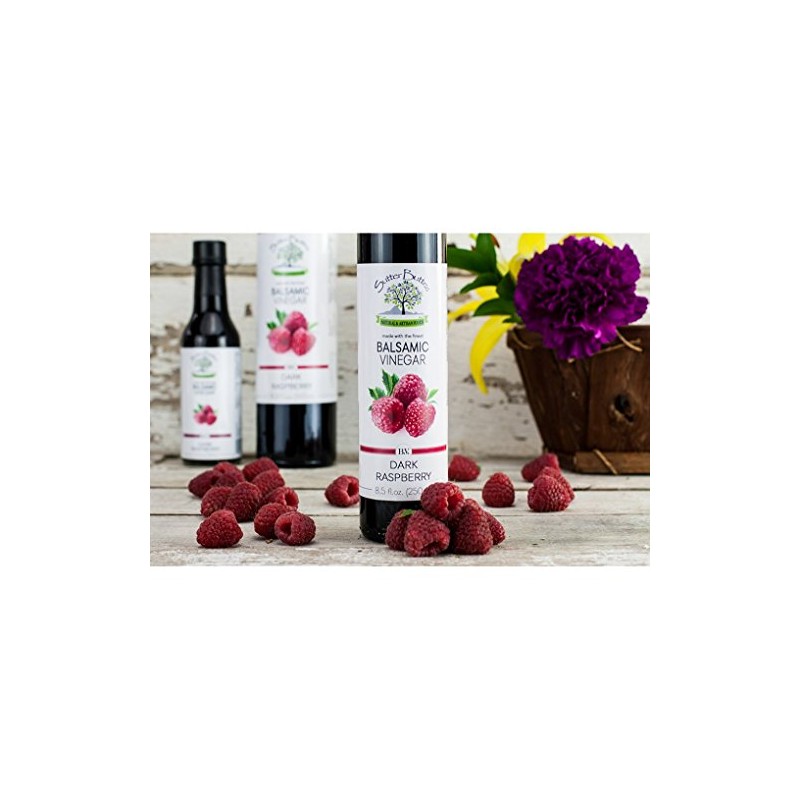 Sutter Buttes Balsamic Vinegar – Dark Raspberry Infused (250ml bottle),