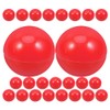 Ciieeo 25pcs Mini Ball Plastic Raffle Drawing Balls Table Tennis