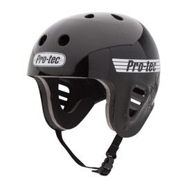 Pro-tec The Full Cut Water Helmet, Gloss Black, Small
