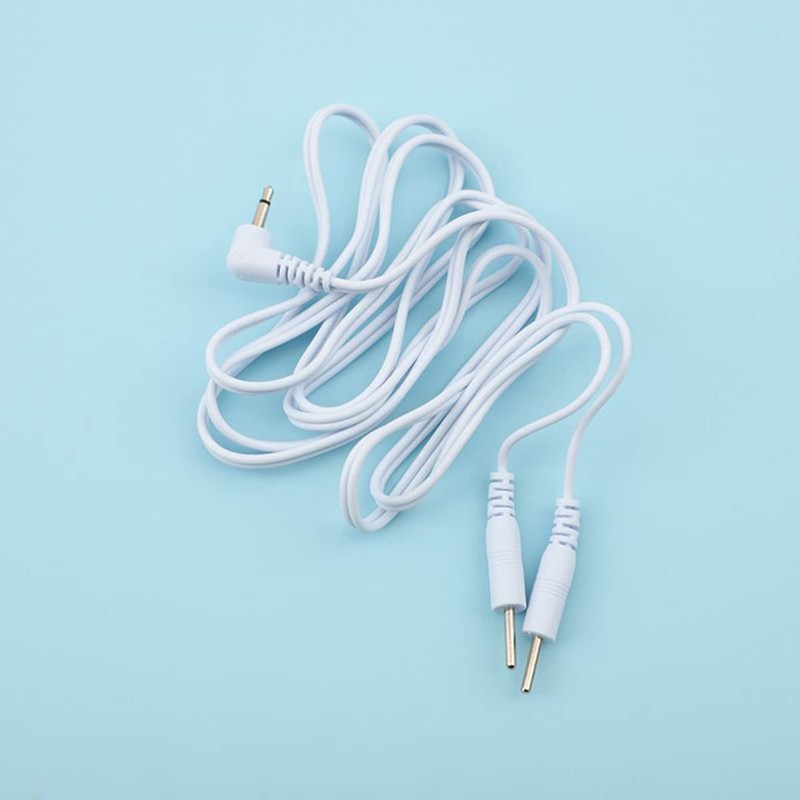 TENS Wire Cable Connector DC 3.5mm Pin 2mm Connector for