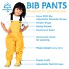 Jan & Jul Cozy-Dry Waterproof Dungarees Lined Snow Pants for