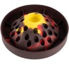 PEGGY11 Volcano-Shaped Silicone Slow Feeder Bowl for Dogs