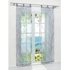 ESLIR Sliding Curtains, Set of 2 Panel Curtains with Loops,