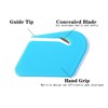 Magnetic Letter Openers Envelope,3 Pack,Envelope Opener Slitter,Mail Openers Blade with