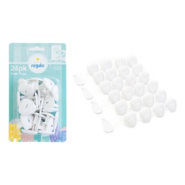 Tapón De Seguridad Para El Hogar Paquete De 24 Color Blanco