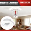 TunaMax (6 Pack) 1/2" IPS Fire Sprinkler Escutcheons 3/4" Adjustment