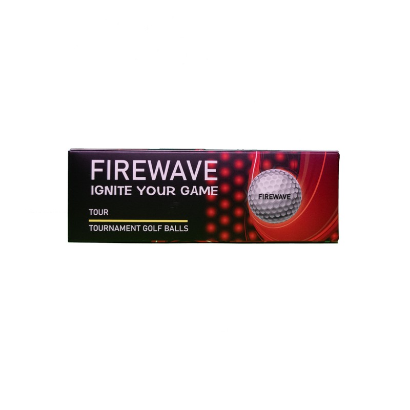 FIREWAVE Golf Ball 12 Balls 4 Packs of 3 Double