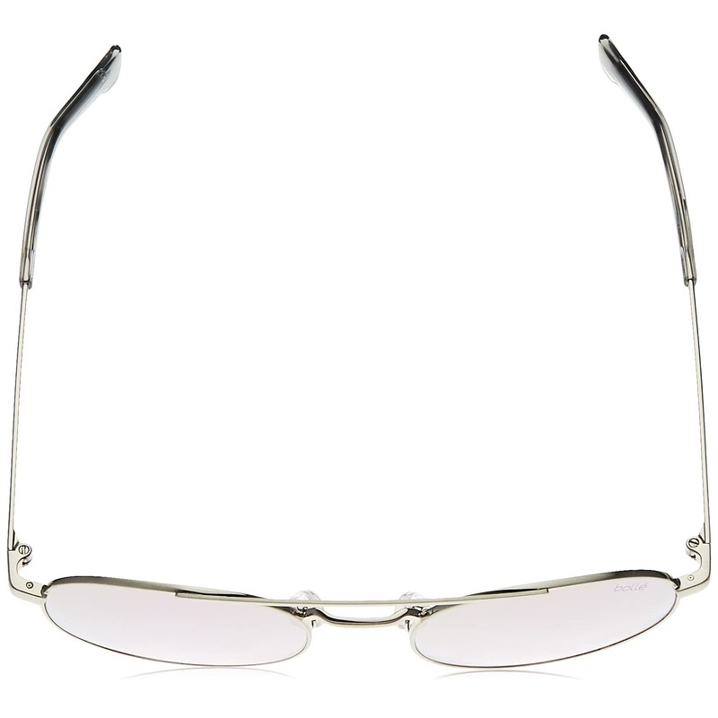 bollé OVA anteojos de sol de plata brillante unisex para