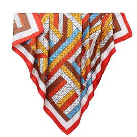 CODCOS Women's Square Silk Like Head Scarf Large 35 inch Silk Feeling Hair Wrapping Satin Scarves for Sleeping Bandanas