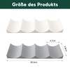 HXSYKJDM Pack of 2 Fridge Bottle Holder, Fridge Bottle Rack,