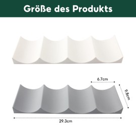 HXSYKJDM Pack of 2 Fridge Bottle Holder, Fridge Bottle Rack, Non-Slip Bottle Rack, Refrigerator, Stackable Fridge Organiser for Kitchen, Pantry