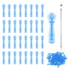 Pack of 100 Blackhead Remover, Disposable Acne Pimple Needles, ABS