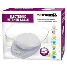 Electronic Kitchen Scale 5kg Kitchenware Prima