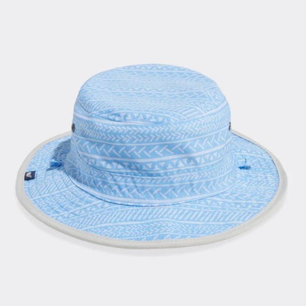 Vineyard Vines Bucket Hat WoodBlock/Blue Size M/L Unisex Pull-string Reversible