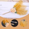 CROWN GUIDE Feather Ballpoint Pen Ink Quill Pen for Wedding