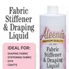Aleene's Fabric Stiffener and Draping Liquid, Quick Drying, Nontoxic, For