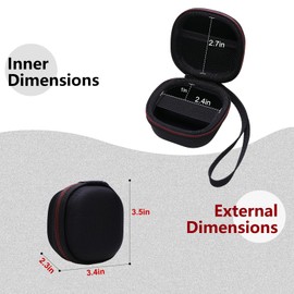 LTGEM Case Compatible with BlueDriver Pro OBDII OBD2 Scan Tool and Code Reader, Black