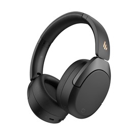 Edifier W830NB Active Noise Cancelling Wireless Over-Ear Headphones, Foldable Lightweight Bluetooth Headsets with Hi-Res Audio, Dual Device Connection, 94 Hours Playtime, Fast Charging (Black)