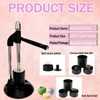 Black Bath Salt Ball Press Machine，DIY Bath Bomb Tool，Bath Salt