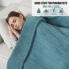 ESTINGO Electric Blanket Throw, Fast Heating Blanket with Overheat Protection,