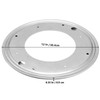 MUKLEI 4 Pack 12 Inches Lazy Susan Hardware, 5/16 Thick