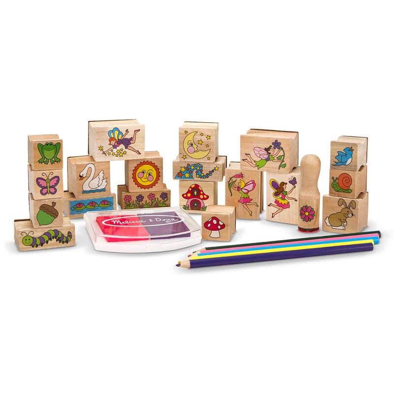 Melissa & Doug Stamp-a-Scene-Fairy Garden | Arts & Crafts |