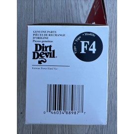 For Dirt Devil Dirt Devil Scorpion Cordless Filter Type F4