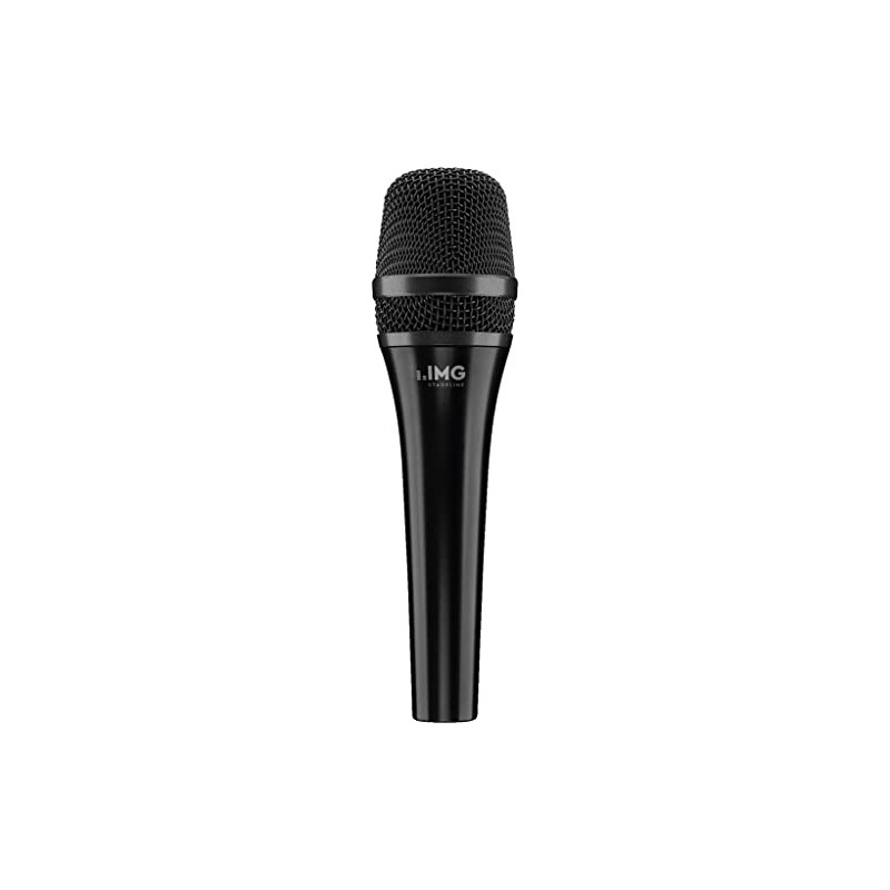 IMG Stageline DM-710 Dynamic Cardioid Microphone XLR Connection Black