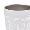 Francfranc GS Pair Stainless Steel Tumblers Flower & Leaf