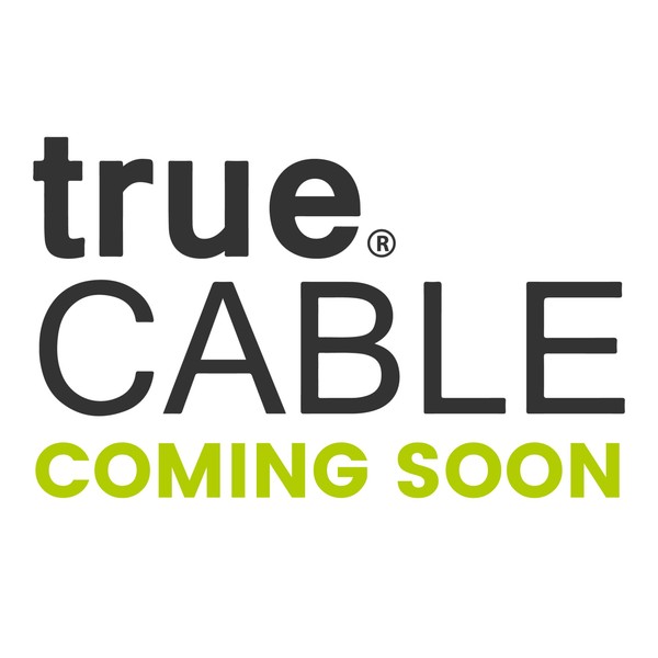 trueCABLE Cat6 Component Rated Patch Cable, Unshielded U/UTP, CM Rated,