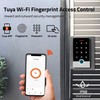 Wireless WiFi TUYA Access Control System, Fingerprint Password Stand-Alone Door
