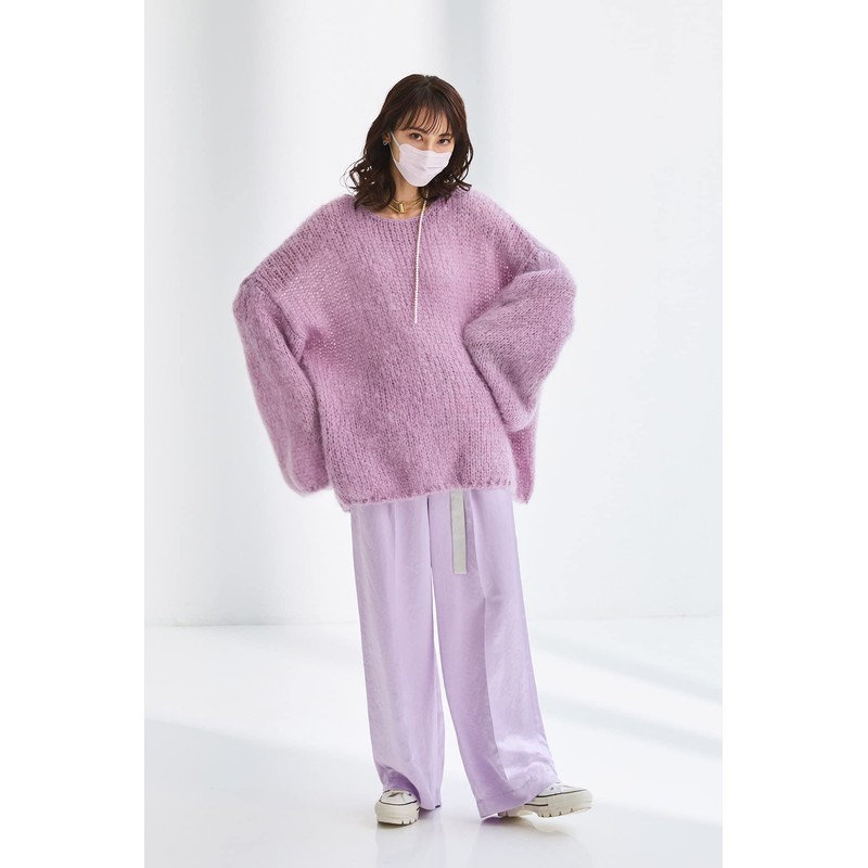 D.masque Pink Beige x Light Gray For Ladies' [Cuts 99%