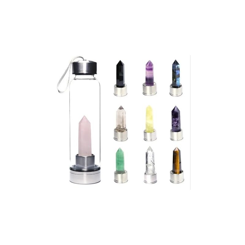 Ayra Luxe Premium Crystal Elixir Infusion Bottle [Tiger eye]