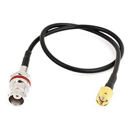 SZRMCC SMA Male Plug to BNC Female Jack RG316RF Coaxial Pigtail Coaxial Antenna Cable (30cm)