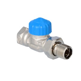 Heimeier 2242-02.000 Thermostatic Valve Base 1/2 Inch Passage Nickel-Plated