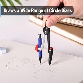 Mr. Pen- Brújula para geometría, estilo lápiz mecánico | Drawing Compass Drawing Tool, Math Compass, Drafting Tools, Drawing Tools, Geometry Compass G