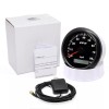 RYSJM 6 Gauge Set with Sensor 85mm GPS Speedometer 0-80MPH&Tachom
