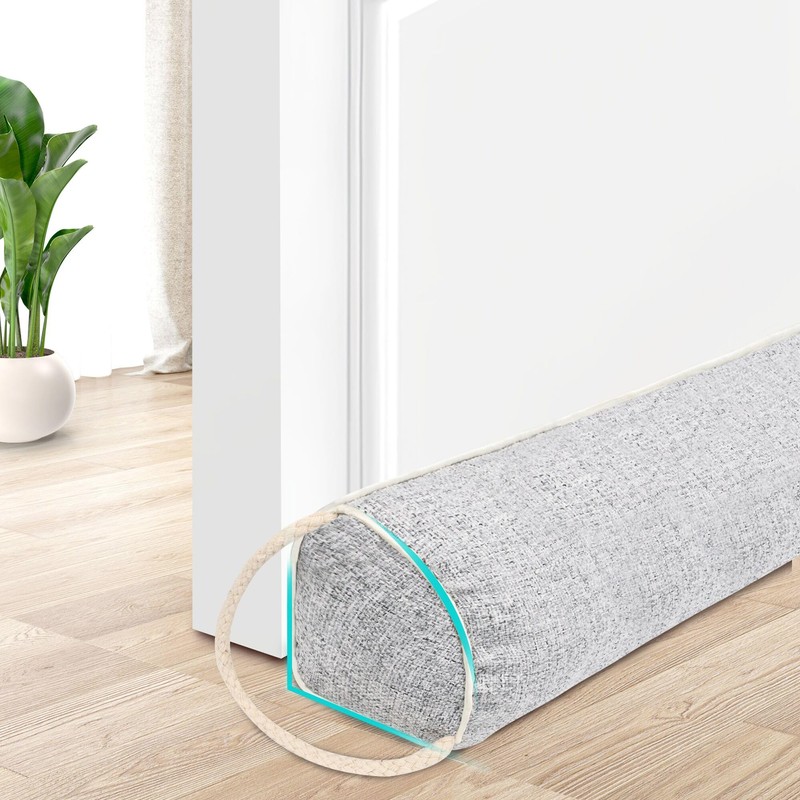 TORRAMI Under Door Draft Stoppers 38 Inch, Heavy Triangle Stop
