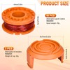 Set of 20 Replacement Grass Trimmer Spool Works with Worx