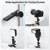 UTEBIT Dual Ball Head Cameras Clip for GoPro, with 1/4''