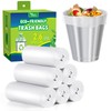 2.6-Gallon Small Trash bags: Clear Bathroom Trash Bags Small Garbage
