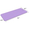 Hatha Yoga Thick TPE Yoga Mat 72"x 27"x1/3 inch Non