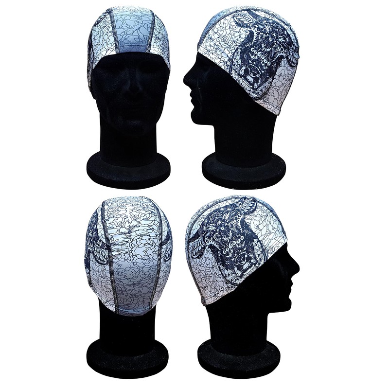 Blue Reef Stunning Asian Oriental Art Inspired Graphic Designs Spandex