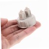 ORFOFE Aquarium Co2 System Pro Tube Guage Bottle Cap Air