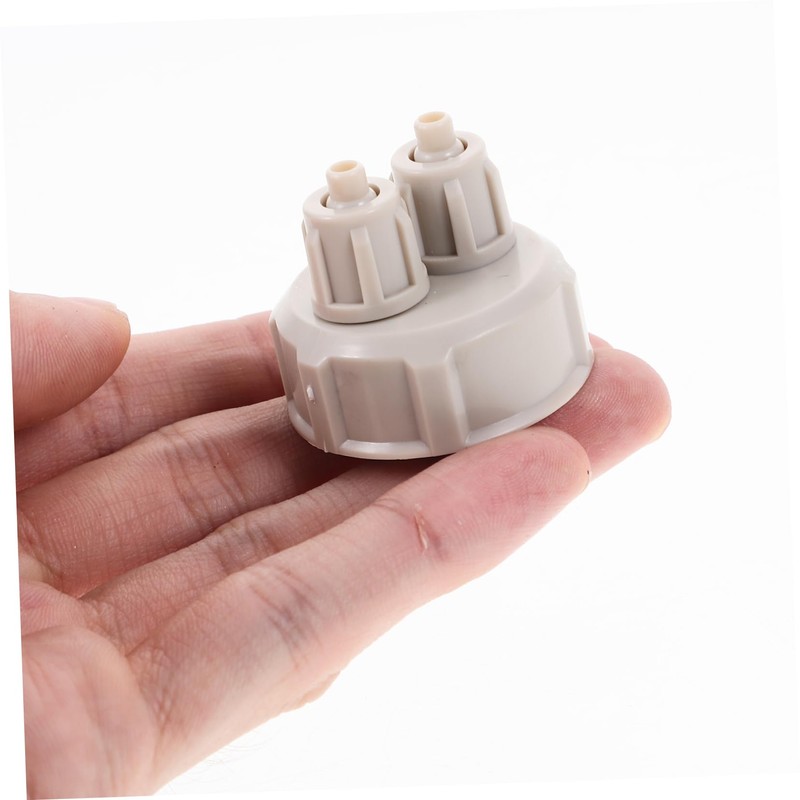 ORFOFE Aquarium Co2 System Pro Tube Guage Bottle Cap Air