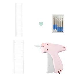 Lotsdonxia No Stitch Quilt Holding Divine Needleless Snap Invisible Hang Tag Soft Rubber Needle Guns Suitable for Fine Sewing Labels Clothes Quilts Fixing