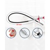 GDOMI 33 Inch Drain Snake Clog Remover,Flexible Grabber Claw Tool