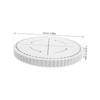 IWOWHERO Kumihimo Braiding Board Slot Thick Braided Disk for Bracelet