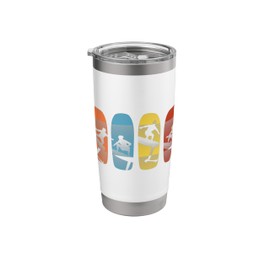 Wing Surf Wing Foil Wingsurfing Wingsurfer Retro Stainless Steel Insulated Tumbler